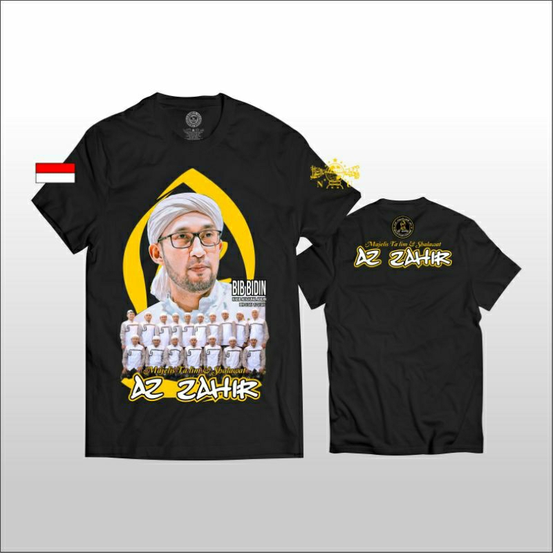 KAOS PANJANG-PENDEK AZ ZAHIR MANIA ORIGINAL DISTRO - KAOS PANJANG PENDEK AZ ZAHIR MODEL TERBARU DIST