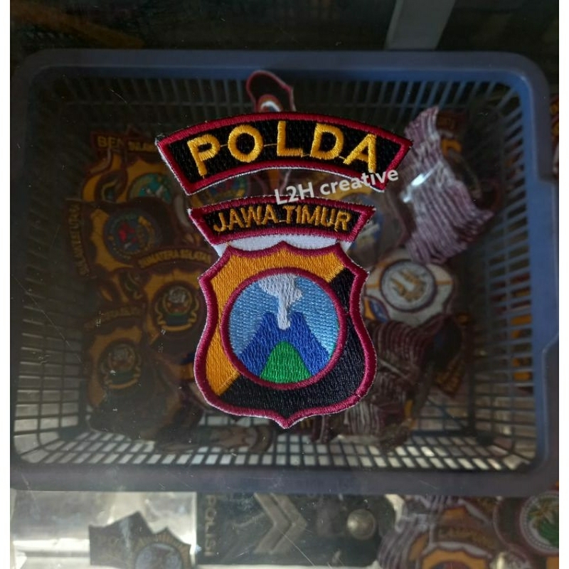 logo bordir polda