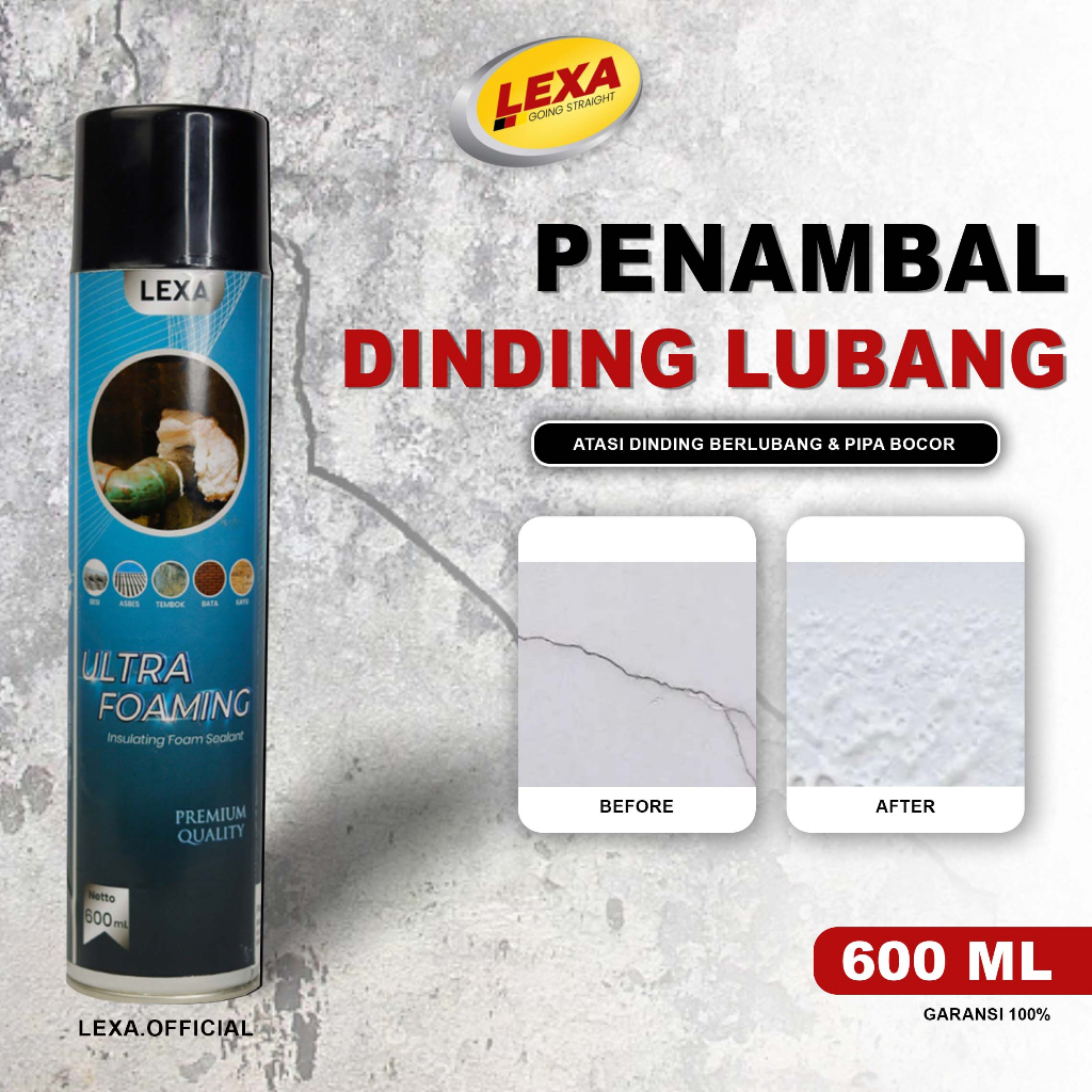 Penambal Dinding Tembok Tambal Wall Dempul Anti Lantai Pasta Repair Alat Elastis Rumah Pipa Ajaib Le