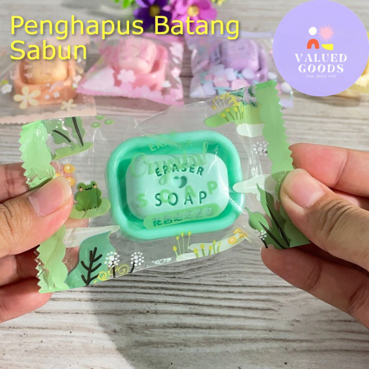 

Penghapus Karet Pensil Bentuk Sabun Batang Wangi - XGD 6077 - eraser karakter lucu unik viral anak aesthetic imut