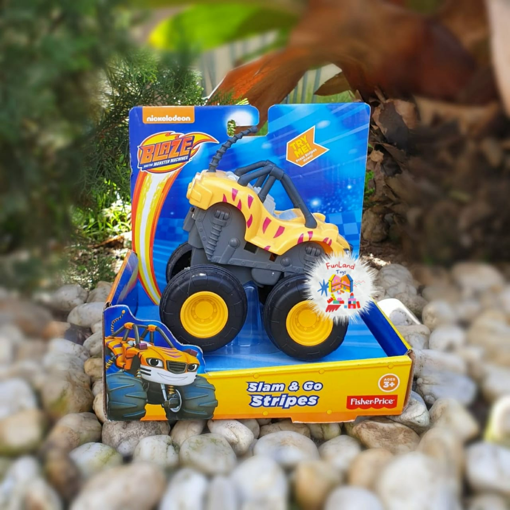 Blaze and The Monster Machines Slam and Go Stripes