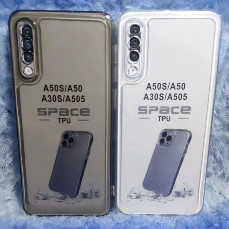 Soft Case Clear Space Selikon bening Samsung A50/ A50S/ A505/ A30S protec