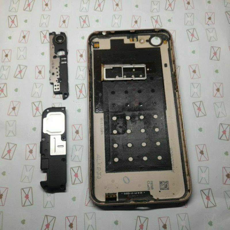 Buzzer penutup mesin Oppo A71 2018 bonus backdoor dan simtray