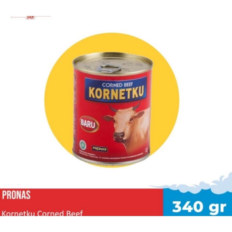 

Pronas Kornetku 340g daging sapi kombinasi