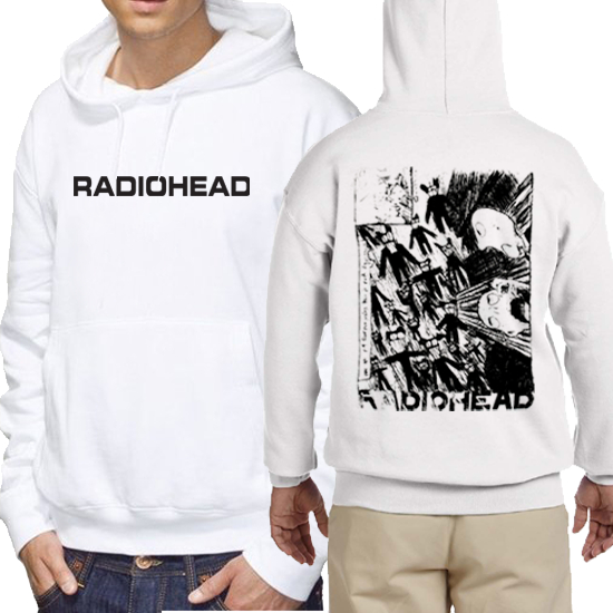 Hoodie Radiohead Hoodie Pullover | Jumper Hoodie | Casual Hoodie Bahan Cotton Fleece