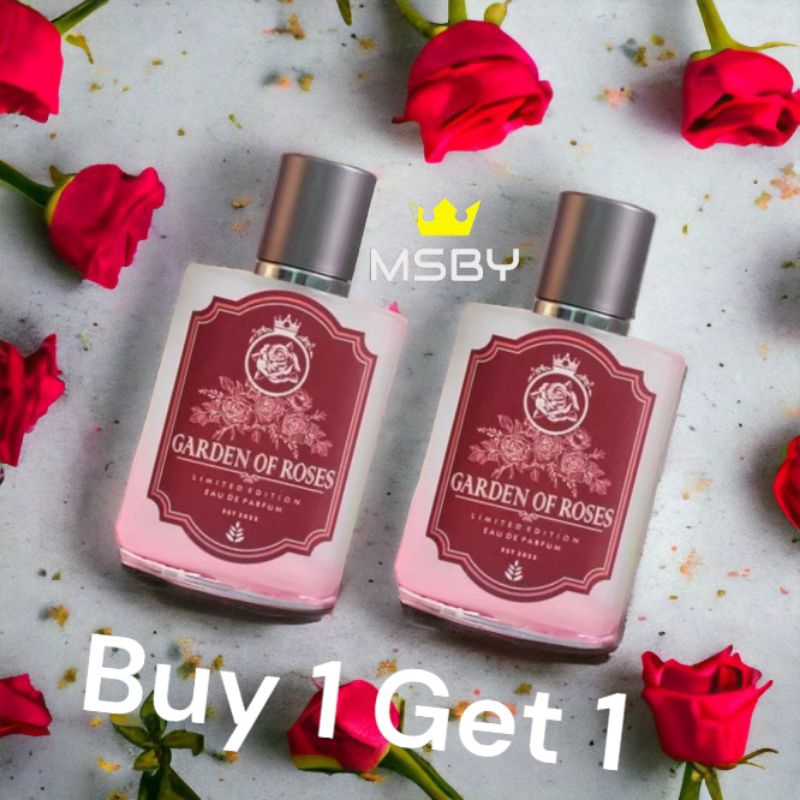 BUY 1 GET 2 | All varian Parfum Garden of rose & Parfum Gentleman Rules | Parfum wanita Parfum Pria 