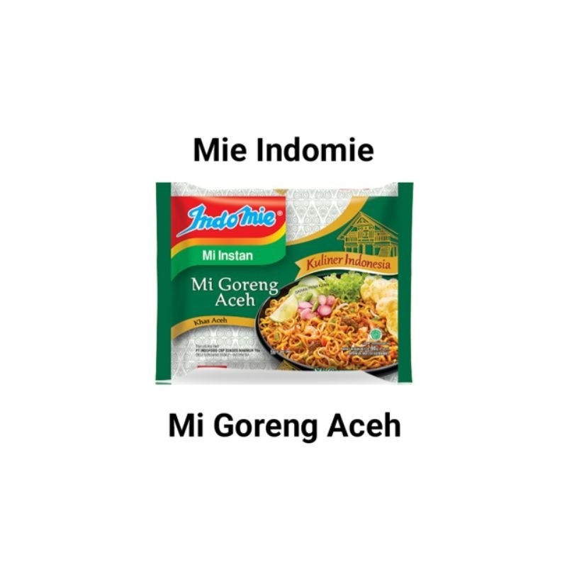 

Mie Indomie Goreng Aceh 1 dus