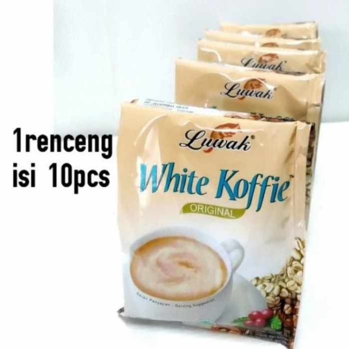 

Luwak white coffee rencengan