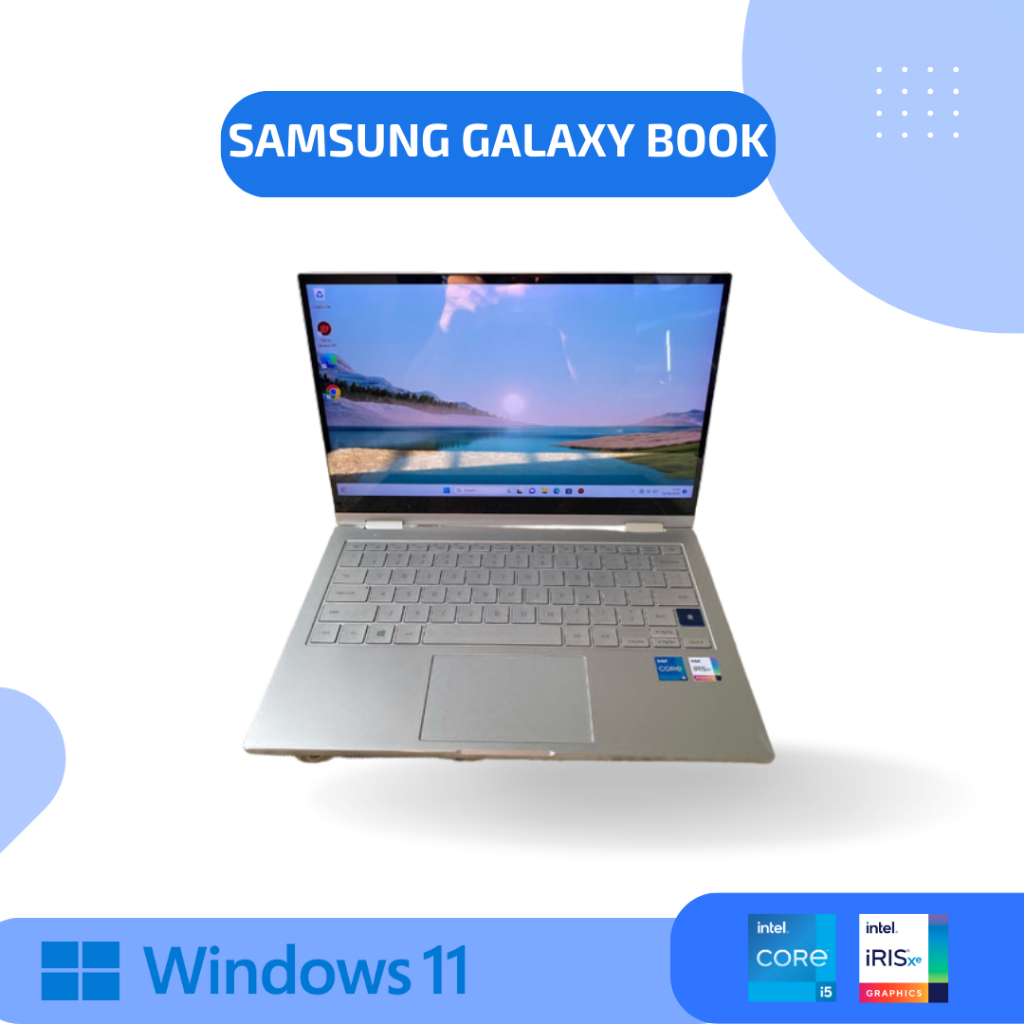 Laptop Bekas SAMSUNG GALAXY FLEX BOOKS i5 gen 11 Laptop Bekas Berkualitas