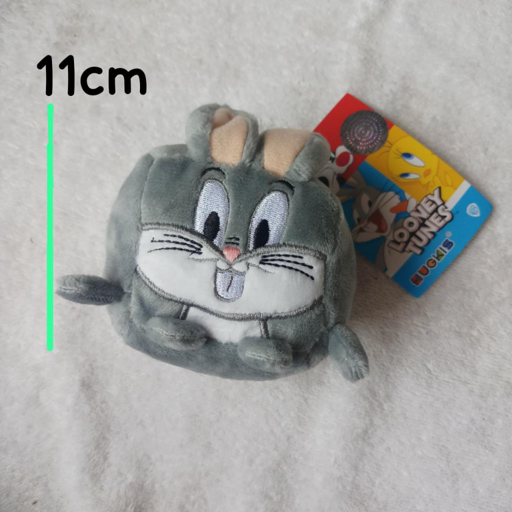 Boneka bugs bunny original WB looney tunes gantungan kunci kelinci abu bunny