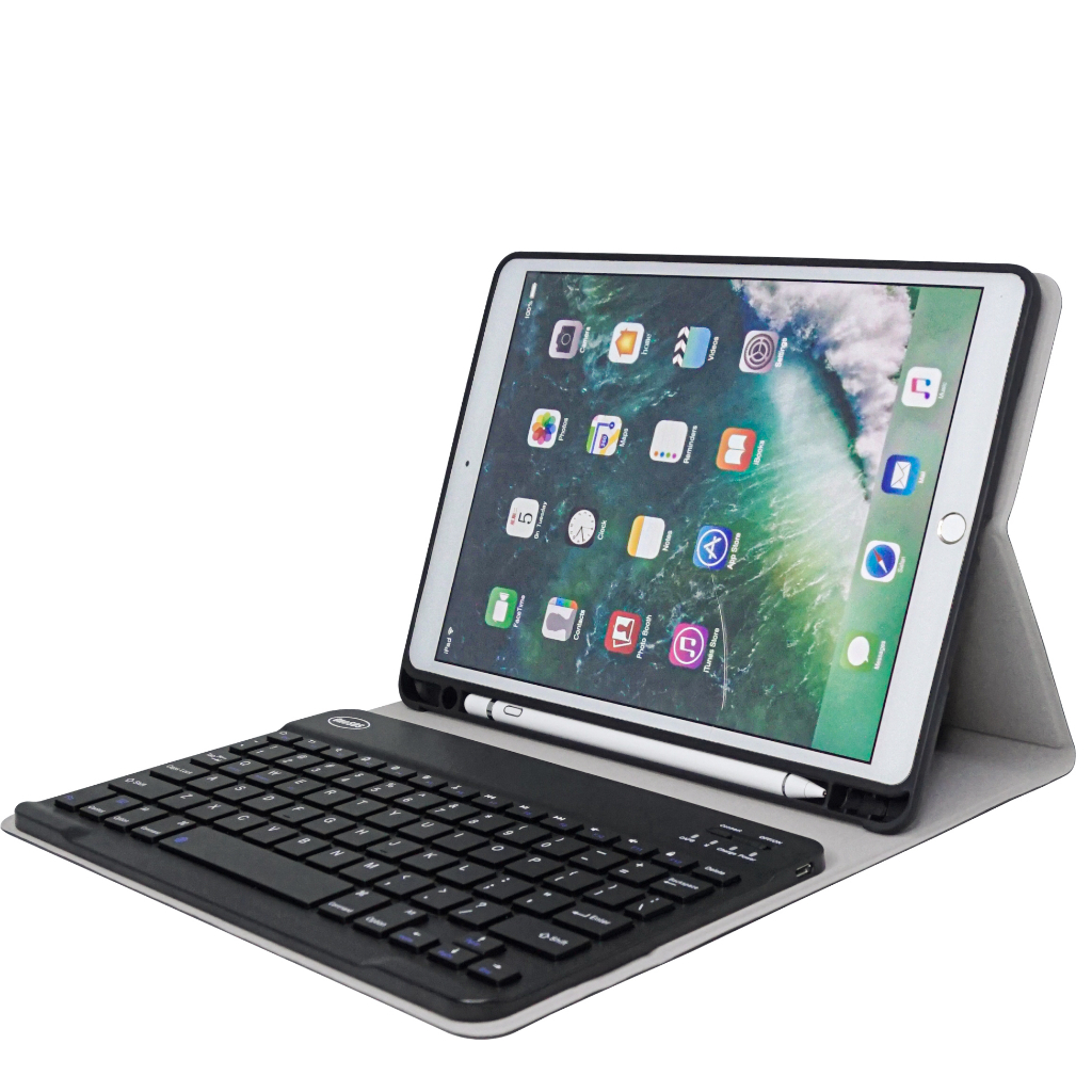 Samsung T295 | A7 Lite T220/ T225 | T505 | P205 PAKET LENGKAP CASE Smart Cover Sarung Buku Keyboard &amp; Mouse