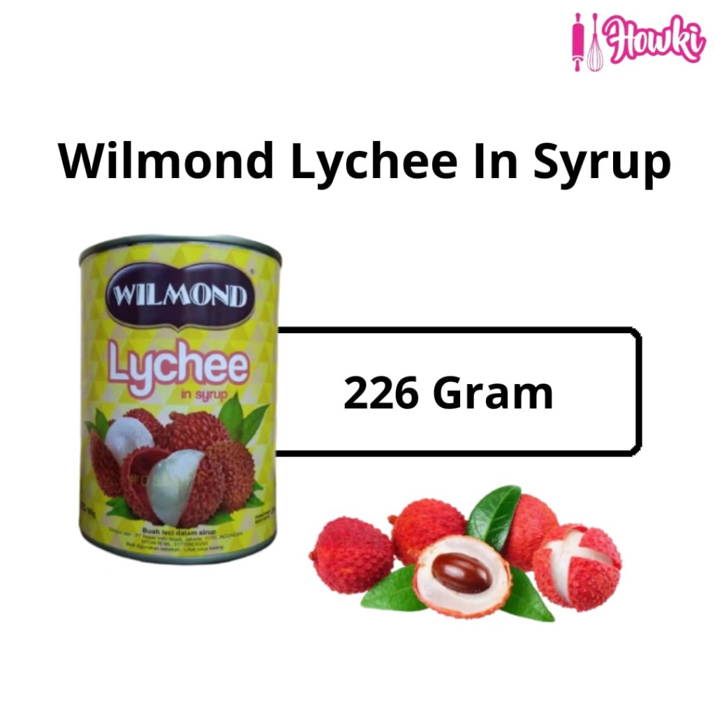 

wilmond lychee in syrup 226 gram