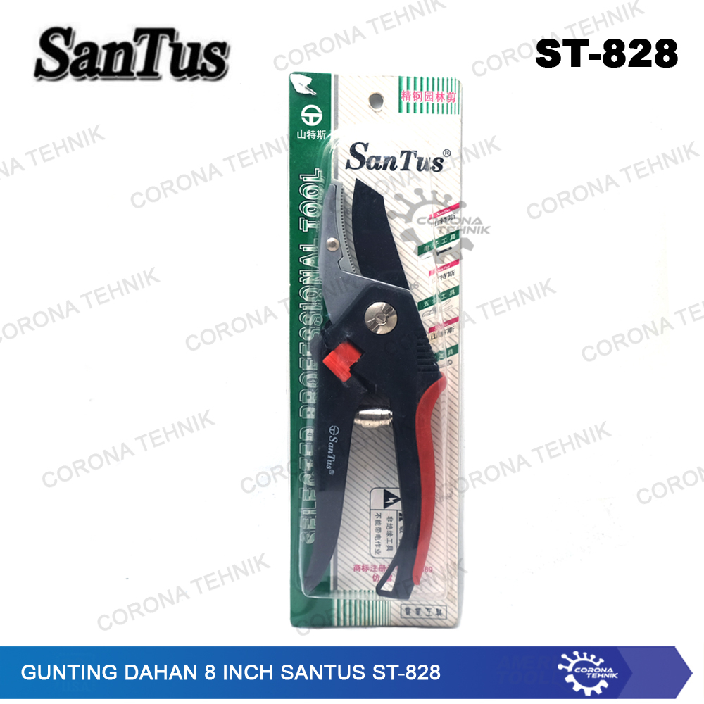 ST-828 Gunting Dahan 8 Inch Santus