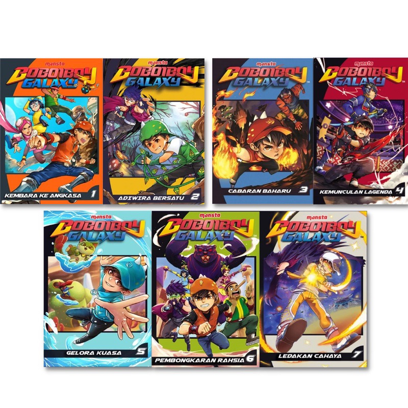 Komik BoBoiBoy Galaxy : Gelora Kuasa (Vol.5) - Hard Cover