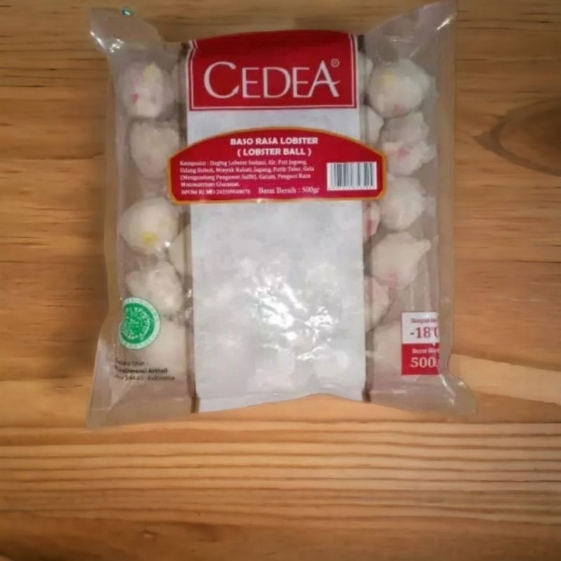 

RN_Frozen-Menjual.CEDEA-Bakso Lobster (Lobster Ball). Berat 500 Gram.-Ready...