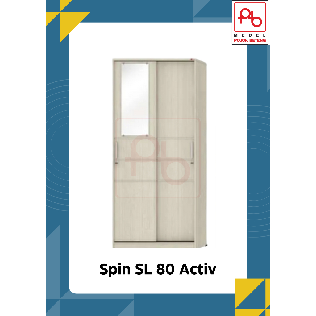 Lemari Pakaian Spin SL 80 Jogja