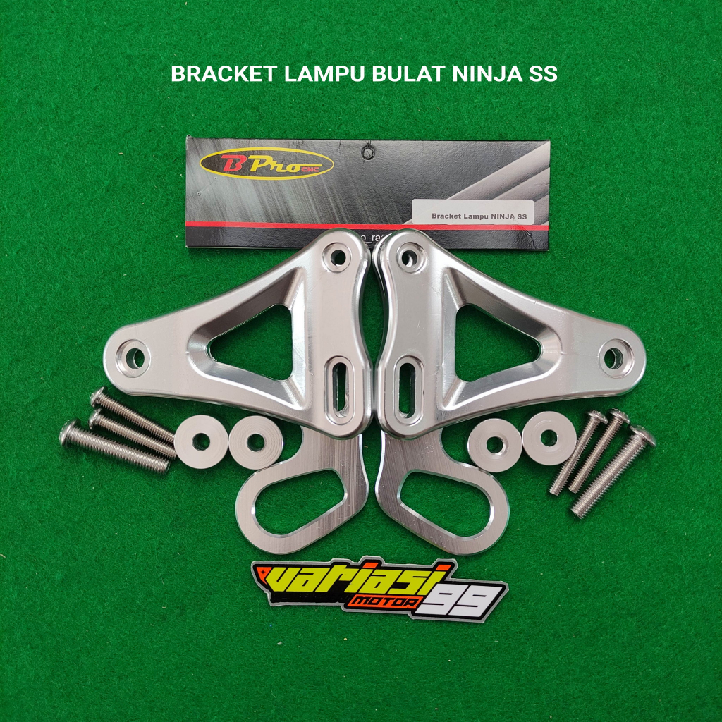 KUPINGAN BREKET BRACKET LAMPU BULAT BPRO NINJA R SS 150