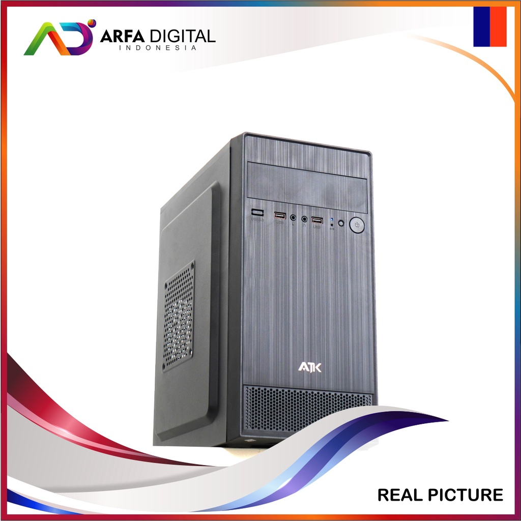 Komputer Full Set Murah Intel Core i5 HDD 500GB RAM 8GB VGA 2GB DDR5 Monitor LED 19inch Lengkap Siap Pakai | BZ02-CPU ONLY CASE KR-22