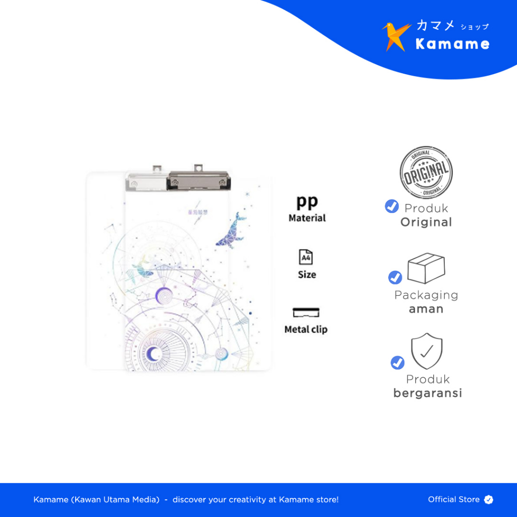 

Deli Clipboard - Papan Jalan A4 72603 Limited - Kamame