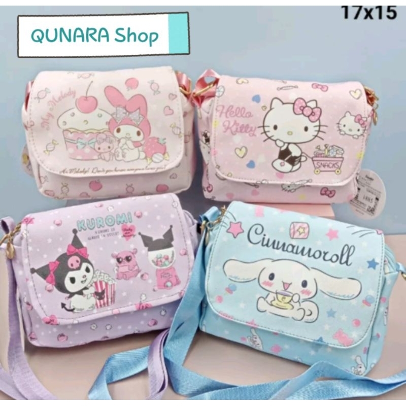 Tas Selempang Kecil Anak Karakter Sanrio Tas Selempang Anak Lucu