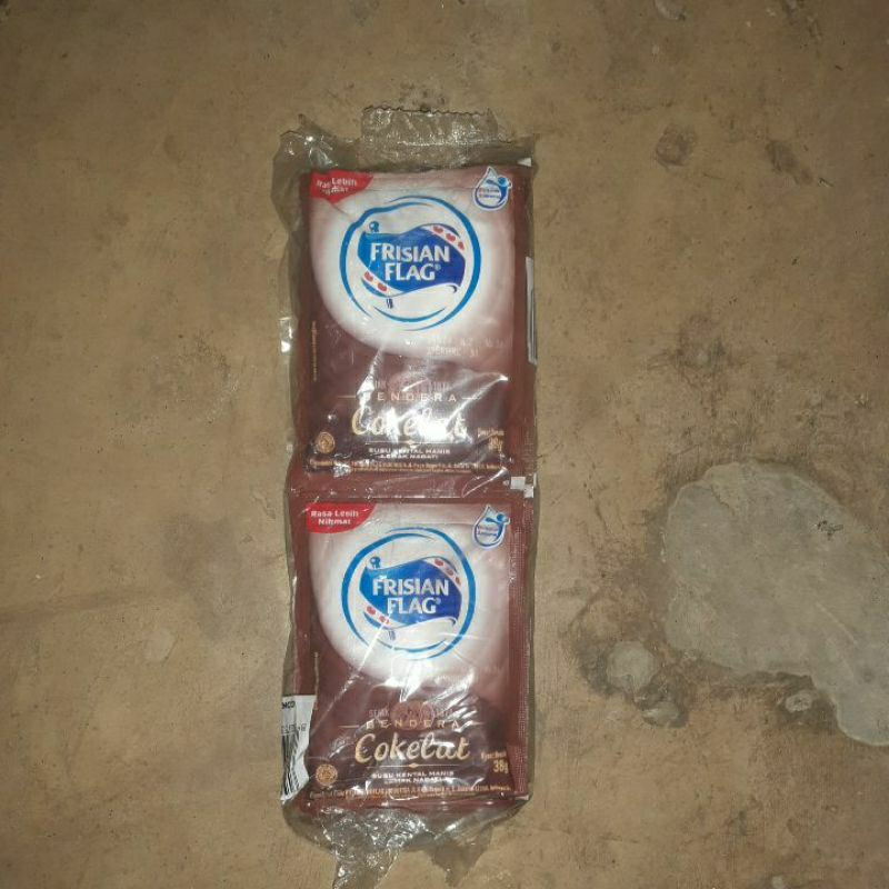 

frisian flag coklat sachet isi 6pcs