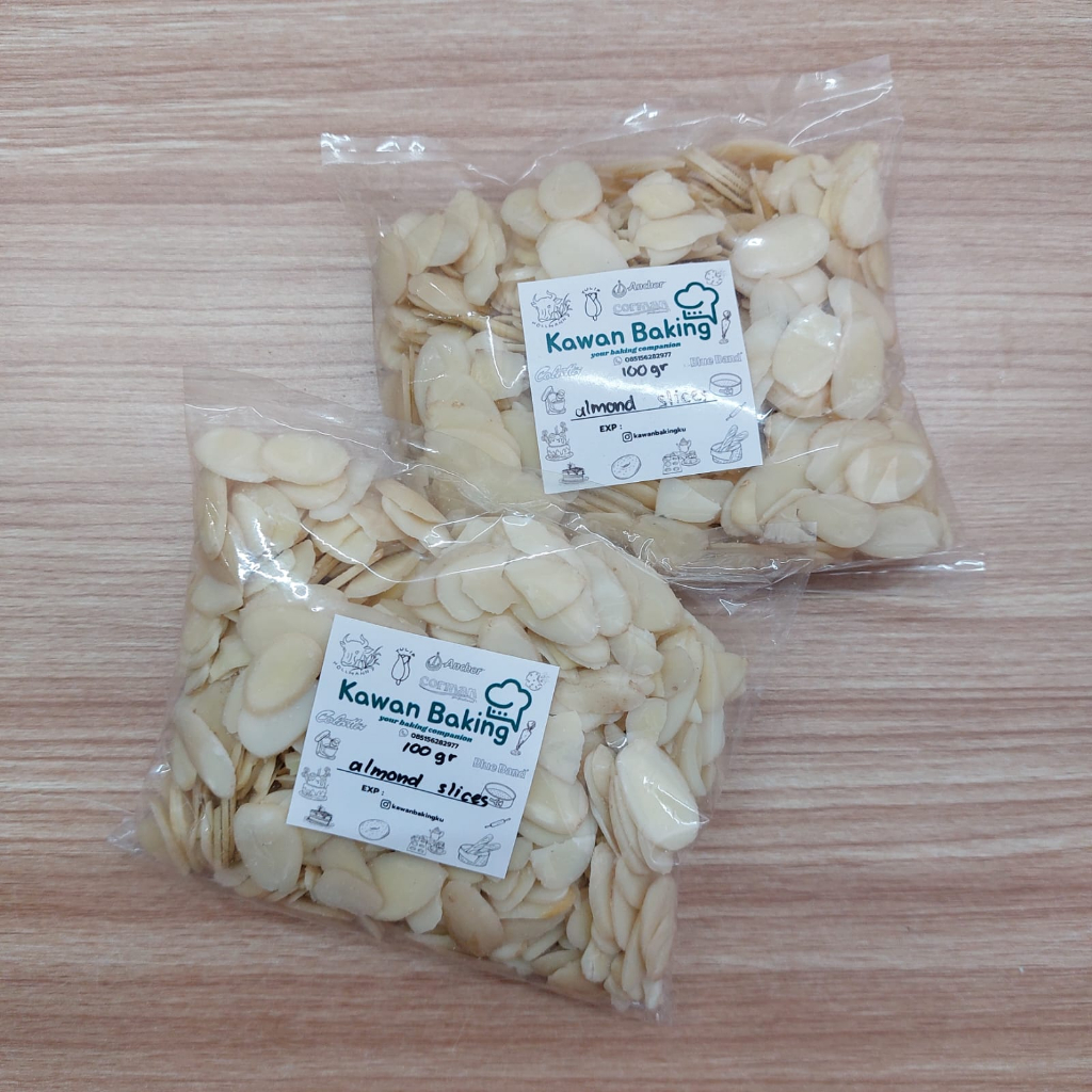 

Blanched almond slice 100gr