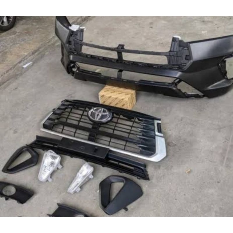 paket bumper reborn facelift 2021 full baru