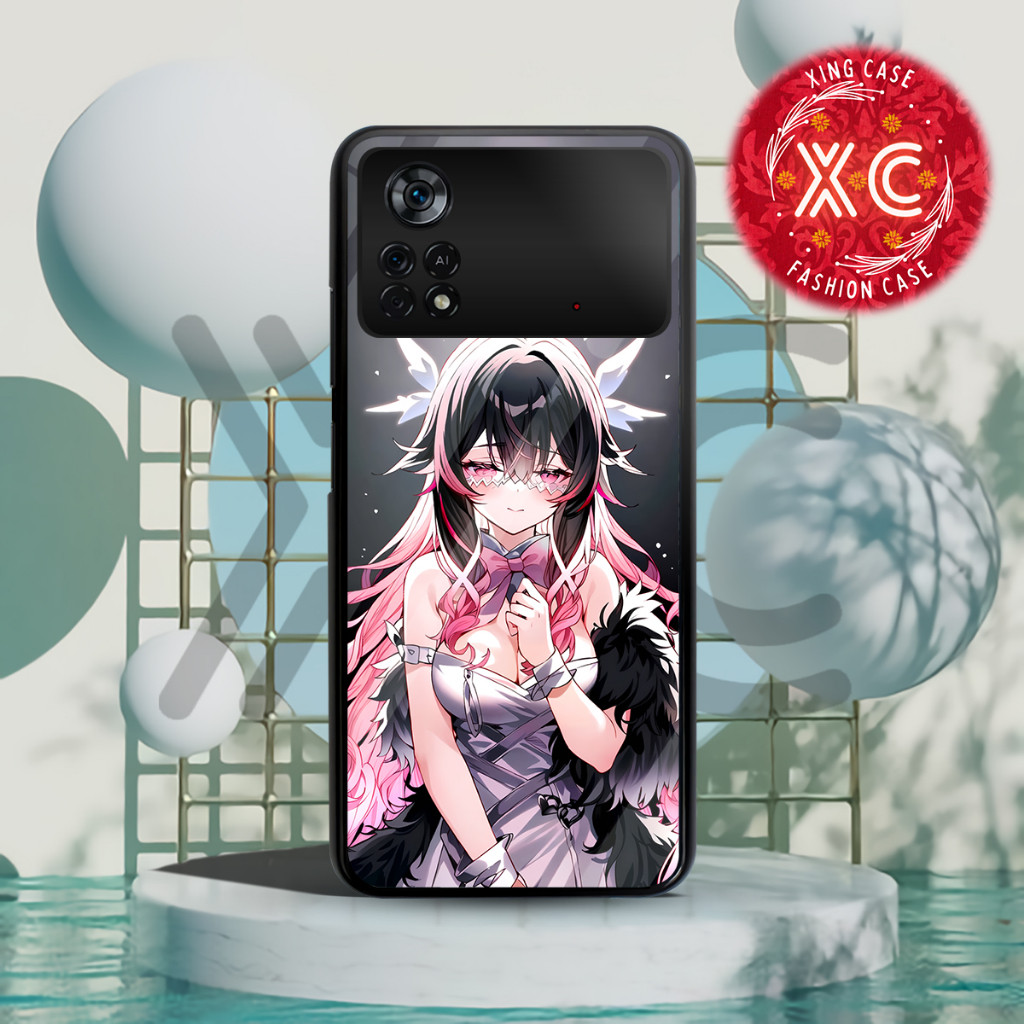 |GI06| XING CASE POCO PHONE POCO M4 PRO GLOSSY KILAU EFEK KACA | CASE HP CUSTOM SOFTCASE HARDCASE | 