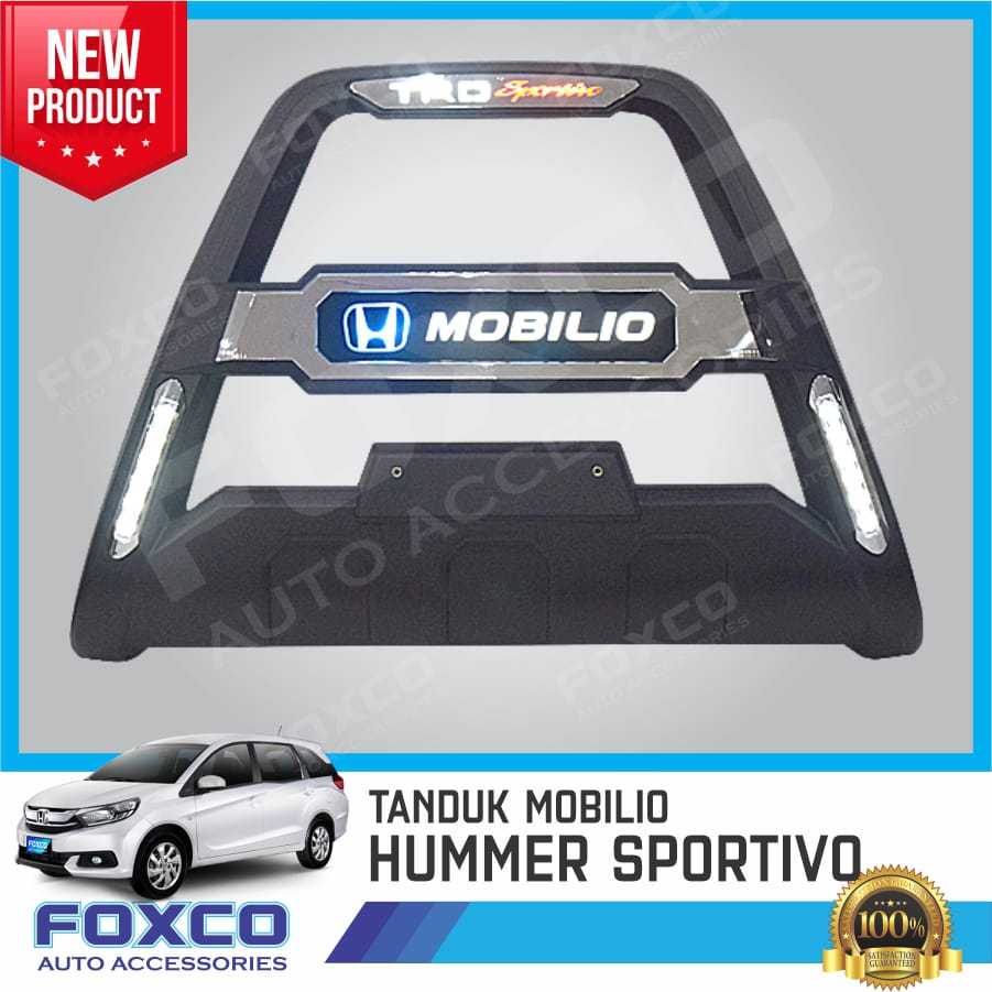 Tanduk depan bumper LED MOBILIO model hummer