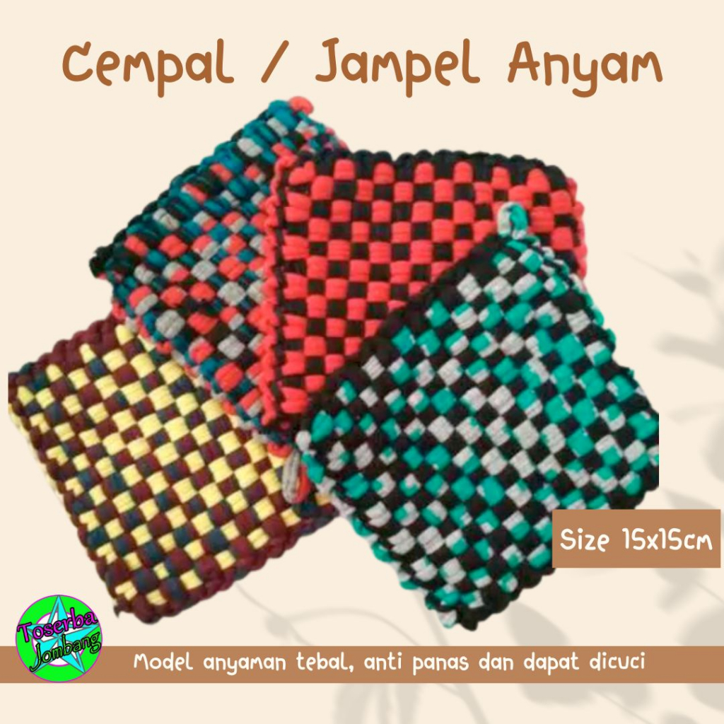 Cempal Anyam/Cempal Pegangan Panci/Jampel Panci