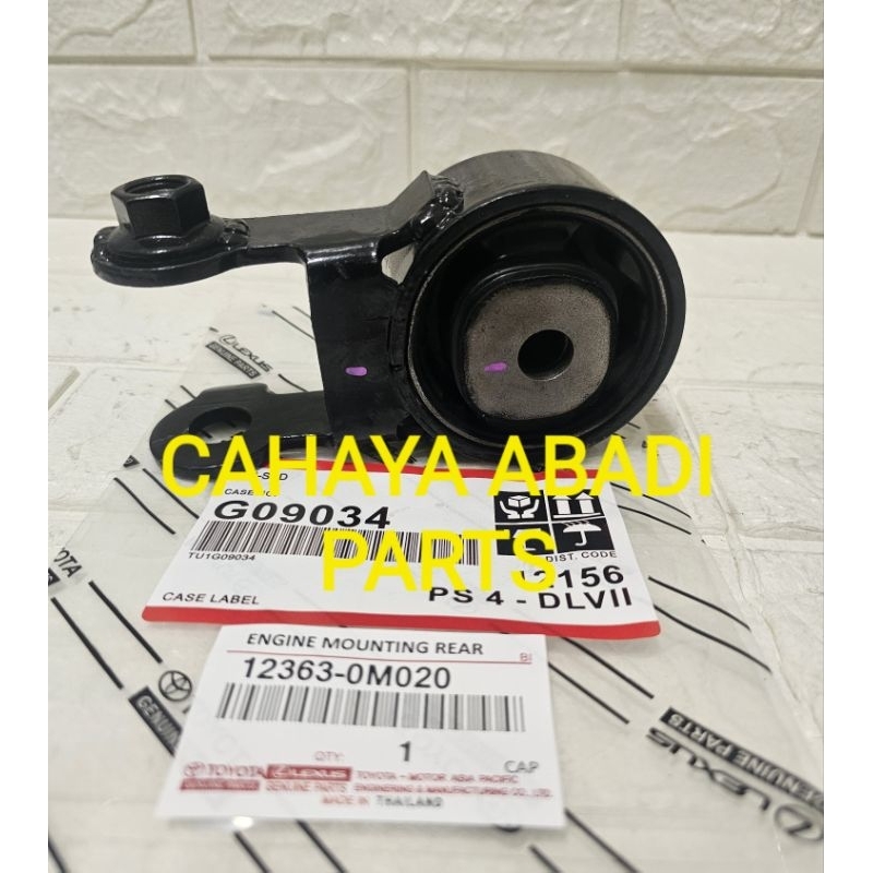Trans mounting new vios yaris AT engine mounting belakang yaris matik vios gen 2 matik