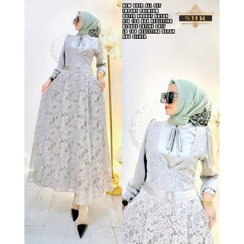 Gamis Overal Ori 100% SHR