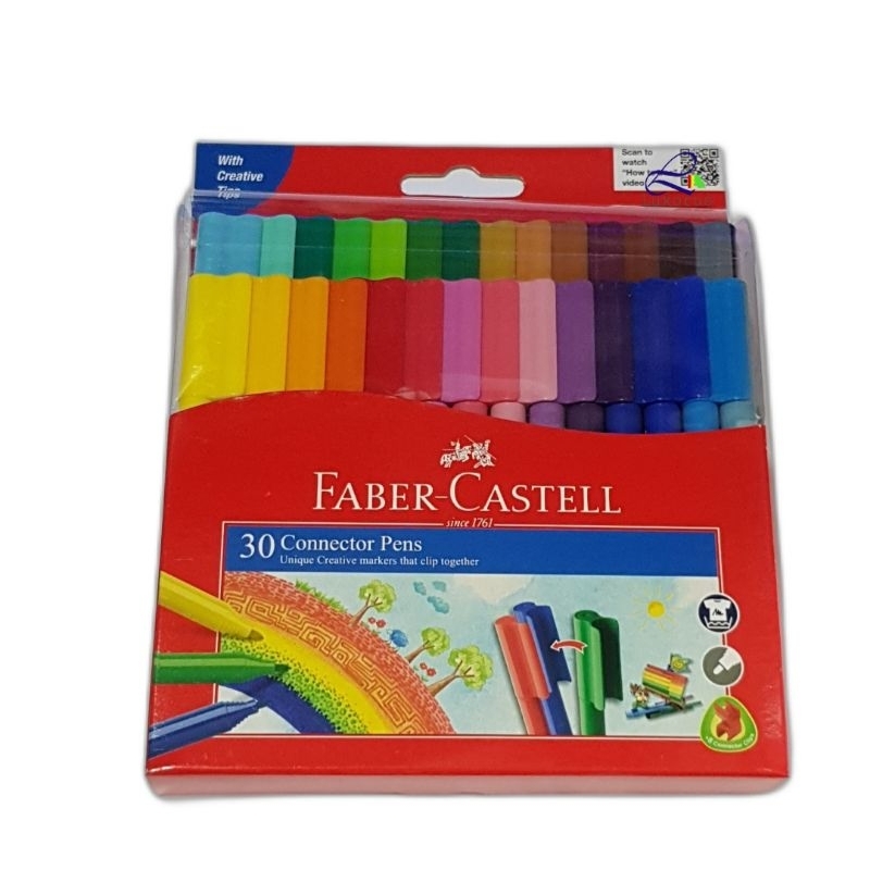 

Spidol Faber Castell Connector Pen 30 Warna