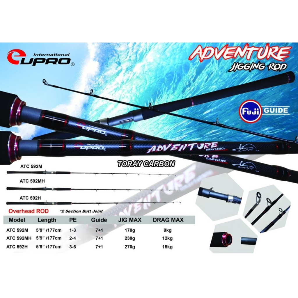 Joran EUPRO ADVENTURE ATS-592M PE1-3/JORAN MANCING LAUT