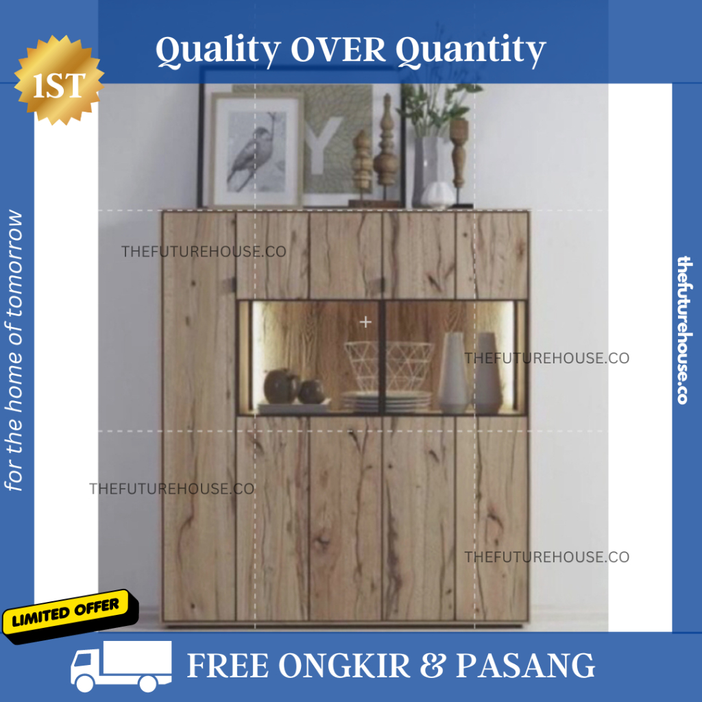 FREE ONGKIR PULAU JAWA LEMARI RAK BUKU STORAGE CABINET LEMARI RAK