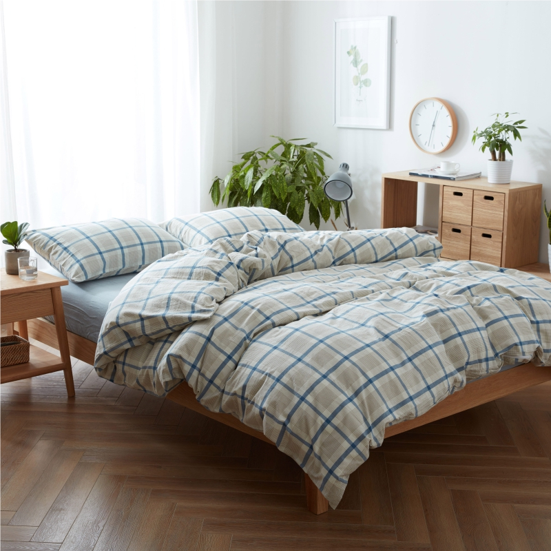 Xaviertaran Bed Cover Aesthetic Selimut Bedcover Tebal