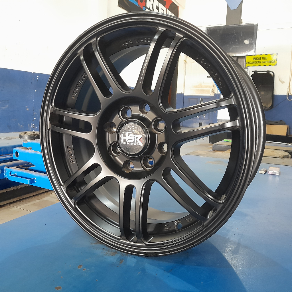 pelek mobil hsr ring 15 velk mobil r15 velg racing lubang baut 4 murah type boon ring 15