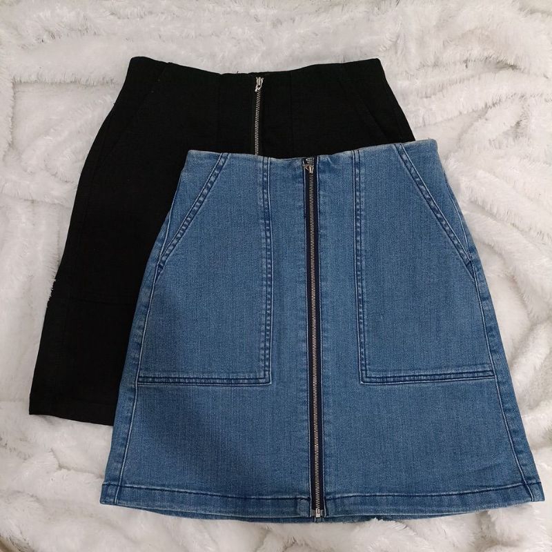 Skirt Zipper Original sisa Export