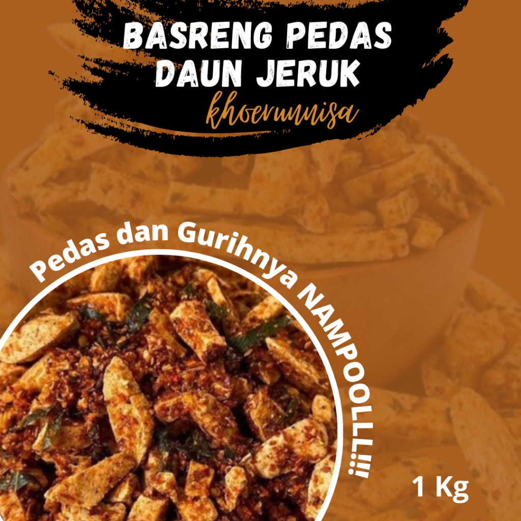 

Basreng Pedas Basreng Gurih Basreng Pedas Plus Daun Jeruk Bakso Goreng Pedas 1Kg Baso Goreng Stik - KNS