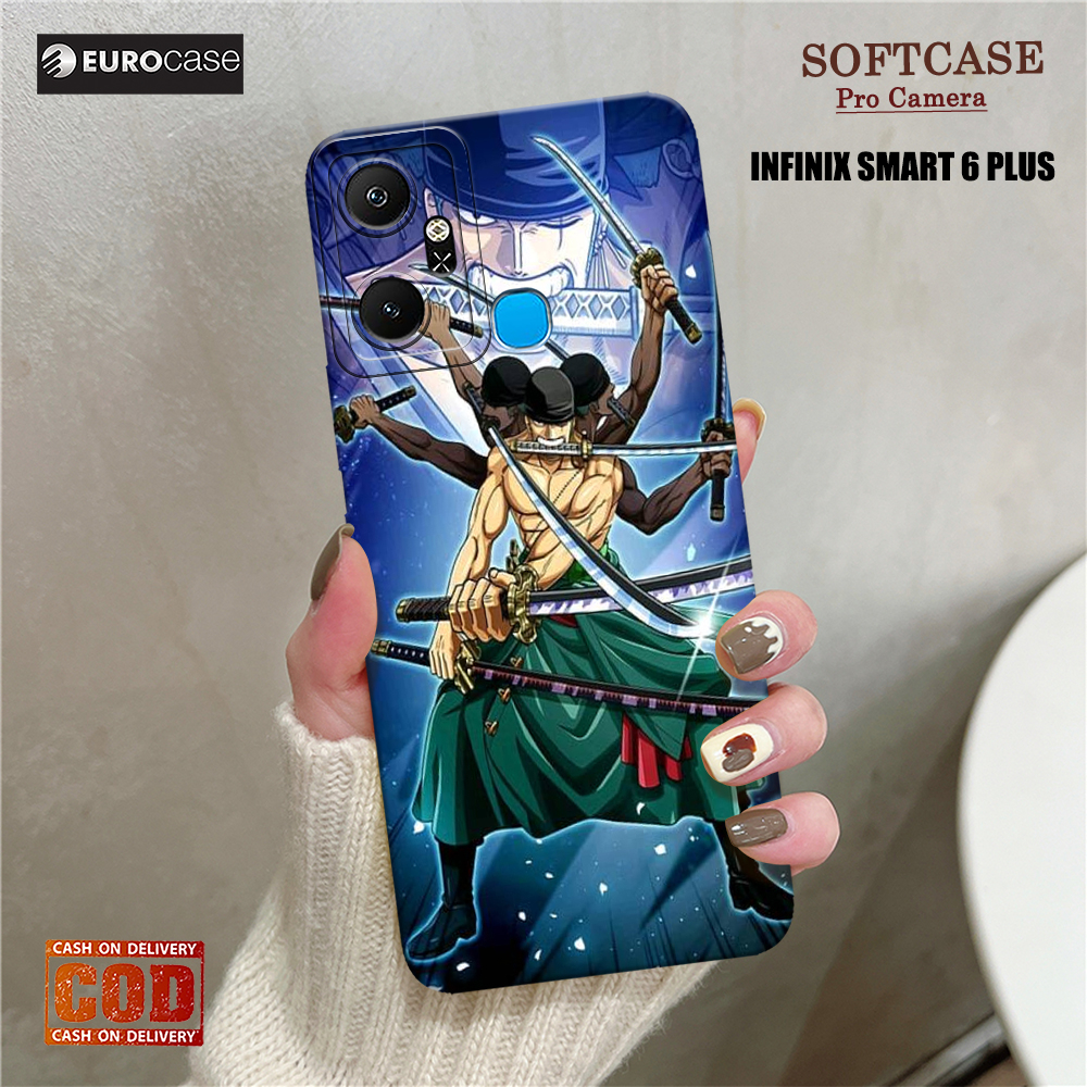 Casing Hp Infinix Smart 6 Plus - Fashion Case Anime - Soft Case Hp Infinix Smart 6 Plus - Kesing Hp 