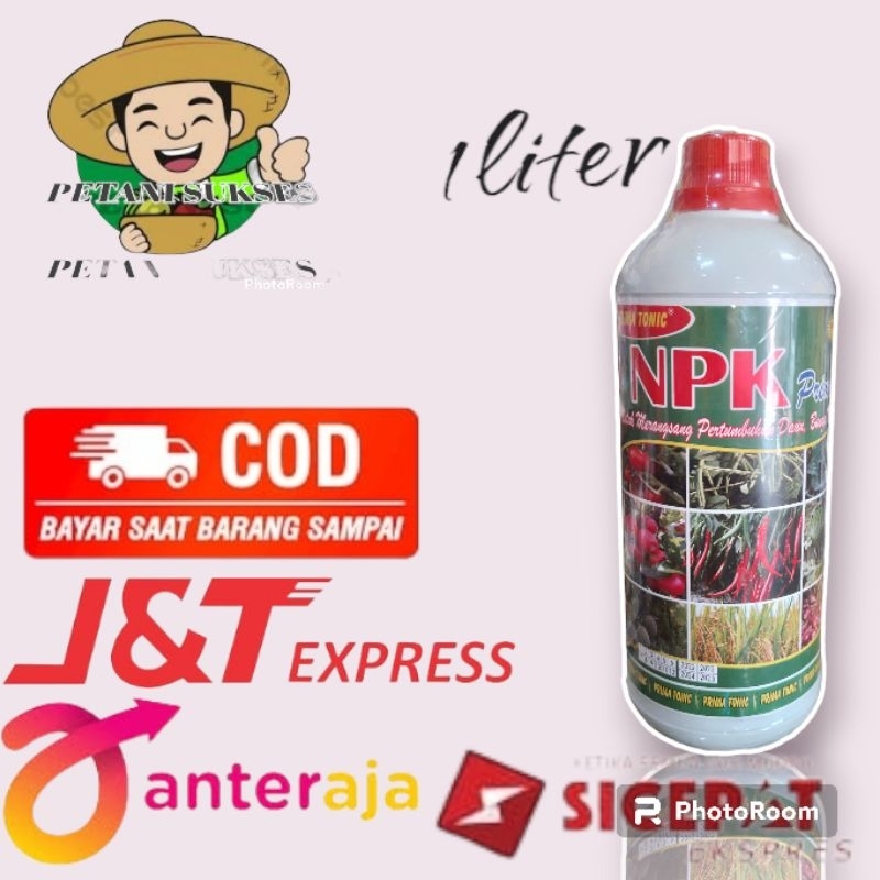 Nutrisi Daun NPK Prima tonic Penyubur Akar Bungah dan Daun Kemasan 1Liter