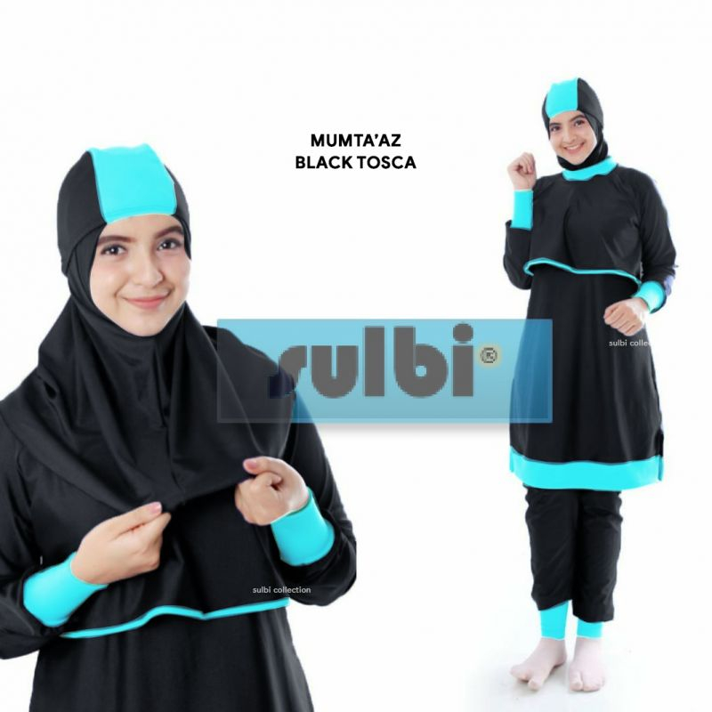 Sulbi - baju renang muslimah dewasa baju renang hijab syari baju renang dewasa Sulbi Mumtaaz