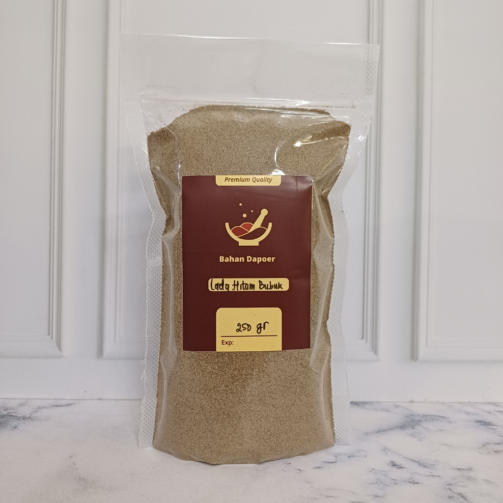 

Lada Hitam Bubuk Murni / Pure Blackpepper Powder 100% Premium - 250 gram