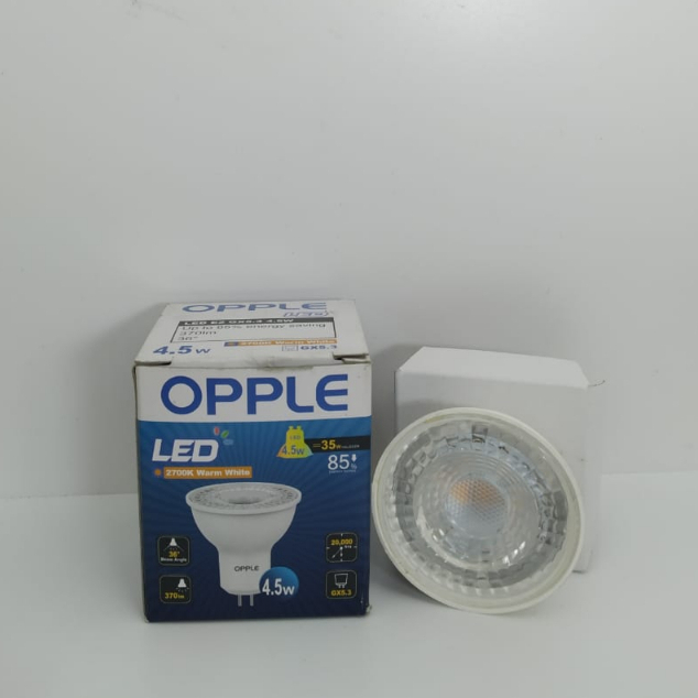 LAMPU SOROT LED OPPLE MR16 4,5W - KUNING