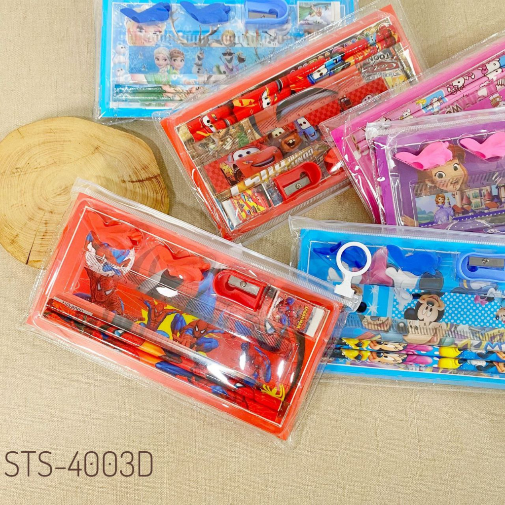 

STATIONERY SET | PERALATAN TULIS ANAK DENGAN POUCH