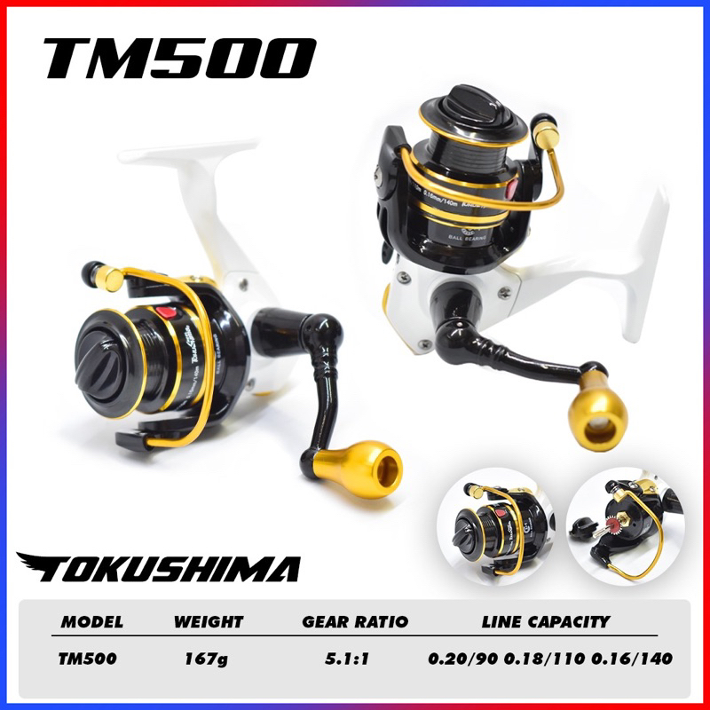 REEL PANCING TOKUSHIMA TM500 SPINNING ULTRALIGHT