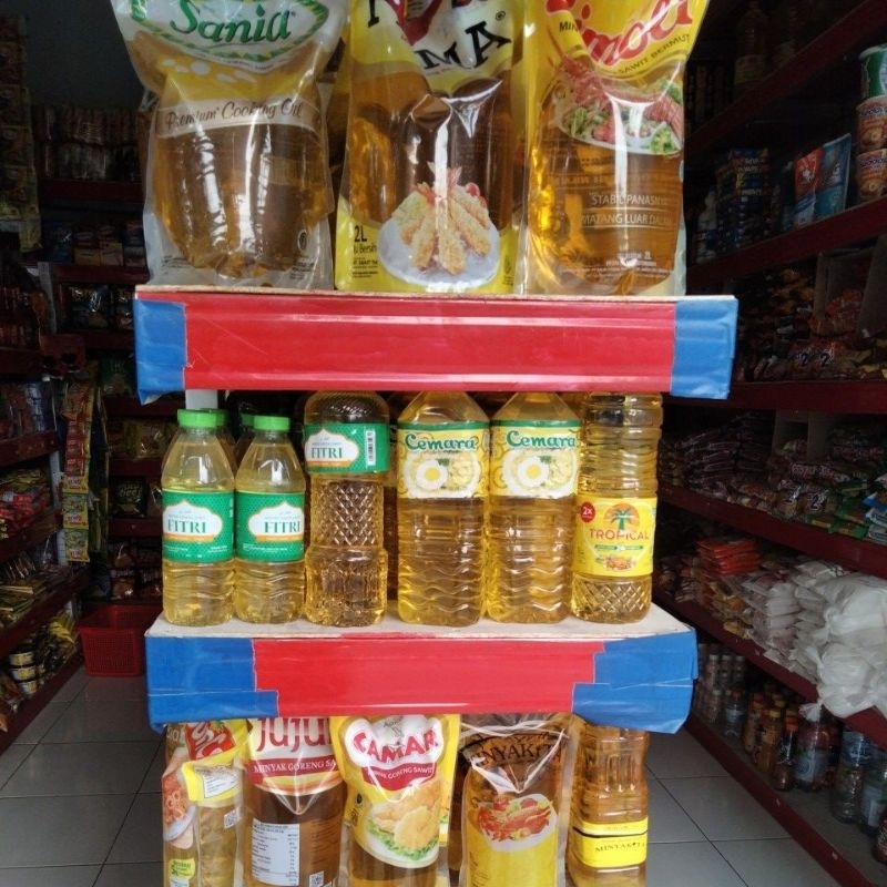 

minyak kemasan siiip ukuran 1,8 liter