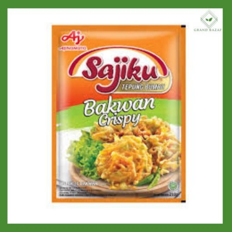 

SAJIKU TEPUNG BUMBU BAKWAN CRISPY 210GR