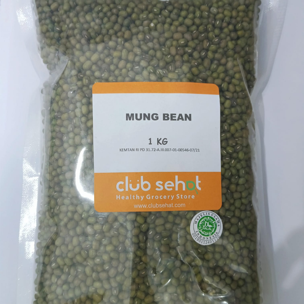 

Club Sehat - Mung Bean Kacang Hijau Premium 1kg