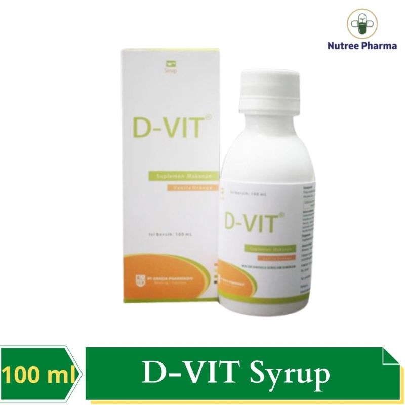 D Vit Sirup 100 ml Vitamin D3 untuk Anak